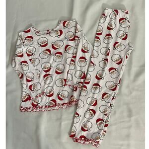 Sara's Prints Santa Pajamas size 14